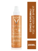 Vichy Capital Soleil Güneş Korumalı Yüz ve Vücut Spreyi SPF 50 200 ml - 1