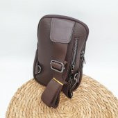 Oval Görünümlü Erkek El Çantası - 10