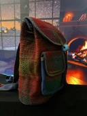 Kilim dokuma midi boy sırt çantası - 2