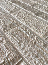 Renkli Duvarlar Tuğla Desen Kendinden Yapışkanlı Dekoratif 3D Duvar Paneli NW96 thumbnail 3