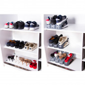 6 Adet Bay-bayan-unisex-ayakkabı-rampası-shoe-ramp - 5