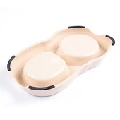 Bobo Bambu İkili Mama ve Su Kabı BO-3140Z ( 200+250ml ) Cooking - 3