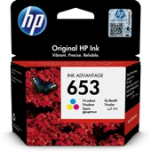 HP 3YM74AE (653) 3 RENKLİ MUREKKEP KARTUSU 200 SAYFA - 1