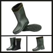 Uyguna-Yakala Unisex Haki Eva Çizme -ZME.054 - 2