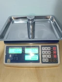 30 KG-2025 ONAYLI MÜHÜRLÜ TERAZİ-FİYAT HESAPLI TARTI-UZUN ŞARJ-SUYA DAYANIKLI-PRO MODEL-2 YIL GARANTİ - 1