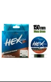 Fujin Hex Braid 8x 150mt Moss Green PE İp Misina 0,04 mm - 1