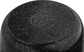 Taç Gravita Döküm Derin Tencere 22 cm Siyah - 3