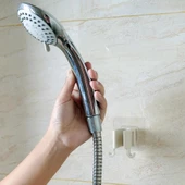 Banyo Duş Başlığı Kendinden Yapışkanlı Askı Ahize Tutucu Lif Fırça Askısı Tutacak - 6