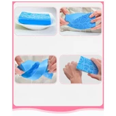 Kir Çıkaran Sihirli Banyo Süngeri Ölü Deri Temizleyici Peeling Sünger Duş Lifi Kesesi Masaj Fırçası - 3
