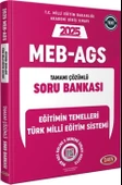 2025 MEB AGS Eğitimin Temelleri Türk Milli Eğitim Sistemi Tamamı Çözümlü Soru Bankası Data Yayınları - 1