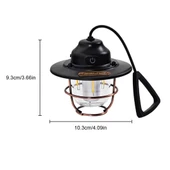 POWERMASTER LK-003A ŞARJLI KAMP LAMBASI FİLAMENT LED AMPÜL (6 FARKLI AYDINLATMA MODU) - 2