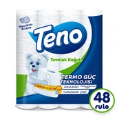 Teno Avantaj Paket Tuvalet Kağıdı 48 Rulo (16 Rulo x 3 Paket) - 1