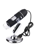 1600x Usb Dijital Mikroskop Kamera Endoskop 8led Büyüteç Metal Standı - 1