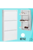 Moemi 3'lü Metal Ayakkabılık - Antrasit - 2