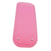 Çanta Aksesuar Suni Deri Fuşya Renk 32X12 cm Dikdörtgen Çanta Tabanı - 1