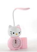 Hello Kitty Masa Lambası Saat Ve Kalemlik Alk2584 - 1