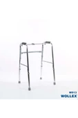WOLLEX Ithal Alüminyum Katlanır Walker Yürüteç Wolker Volkır Hasta Yaşlı Engelli Yürüteci thumbnail 8