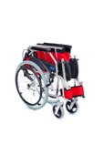 MEDİKALBİRLİK Comfort Plus Ky863laj-a20 Alüminyum Özellikli Tekerlekli Sandalye Kırmızı thumbnail 3