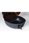 REXXMOTOR REXX MOTOSİKLET ARKA ÇANTA 32LT KAHVERENGİ TOPCASE - 7