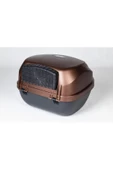 REXXMOTOR REXX MOTOSİKLET ARKA ÇANTA 32LT KAHVERENGİ TOPCASE - 5