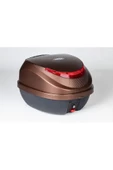 REXXMOTOR REXX MOTOSİKLET ARKA ÇANTA 32LT KAHVERENGİ TOPCASE - 3