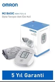 Omron M2 Basic Tansiyon Aleti Dijital Koldan Ölçer - 7121J-E - - 1