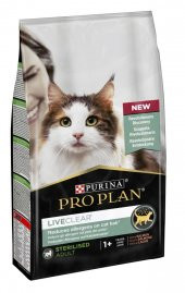 ProPlan LiveClear Sterilized Somonlu Alerji Önleyici Kedi Maması 1,4 kg - 1
