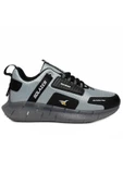Celira Slz Gri Siyah Erkek Sneaker Spor Ayakkabı - 1