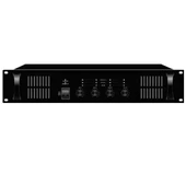 RS Audio DPA 4500 Power Amfi, 4x500W 100V, 4-Ω - 1