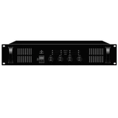 RS Audio DPA 4250 Power Amfi, 4x250W 100V, 4-Ω - 1