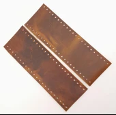 Çanta Aksesuar Crazy Oil Hardal Gerçek Deri Tutma Sapı 18X6 Cm Simit Sap - 1