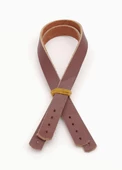 Çanta Aksesuar Gerçek Deri 35X1.2 Cm Kızıl Kahve Renk Çanta Sapı - 2