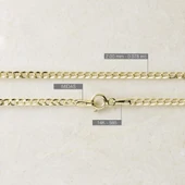 14 Ayar 45 cm Gurmet Altın Zincir Kolye 2,08 gr - 4