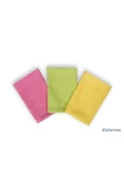 3'lü Polyamid Antibakteriyel Mikrofiber Dekoratif Cam Mutfak Temizlik Bezi 42x70cm - 4