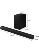 Samsung HW-B650D 3.1 Kanal 370 W Soundbar - 1
