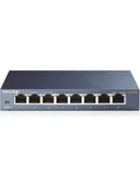 TP-Link TL-SG108 8 Port 10/100/1000 Mbps Gigabit Switch - 1