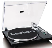 LENCO LBT-215BK - Bluetooth'lu® döner tabla ve metal döner tabla, kol ve karşı ağırlık - Özel Piyano Siyahı rengi thumbnail 1