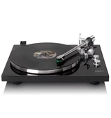 LENCO LBT-215BK - Bluetooth'lu® döner tabla ve metal döner tabla, kol ve karşı ağırlık - Özel Piyano Siyahı rengi thumbnail 5