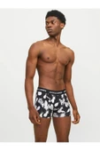 Jack&Jones Erkek Boxer 3'lü Set - Minimalist Ananas Desenli Rahat Boxer - 4