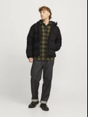 Jack&Jones Oversize Kapüşonlu Şişme Mont - Kışlık Erkek Mont - 2