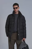 Lufian Erkek Oversize Kışlık Mont - Minimalist Stil - 3