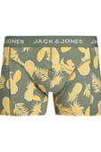 Jack&Jones Erkek Boxer Şort - Rahat ve Şık Ananas Desenli - 3