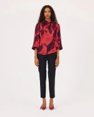 Seçil Minimalist Crop Kadın Pantolon - Yüksek Bel Midi - Günlük & İş - 1