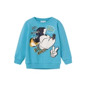 Erkek Çocuk Mickey Mouse Baskılı Uzun Kol Sweatshirt-Yumuşak ve Konforlu thumbnail 2
