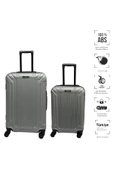 Anhelo Castle Abs Küçük (KABİN) Ve Orta Boy 2'li Valiz Seti thumbnail 2