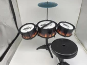 Limon Oyuncak LMN153 Tabureli 3 Parça Bateri Set - 4