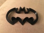 Batman Şekilli Kurabiye Kesme Kalıbı  Şeker Hamuru Oyun Hamuru - 6