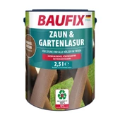 Baufix Zaun & Gartenlasur Su Bazlı Ahşap Koruyucu 2,5lt   Ceviz - 1