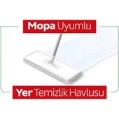 Nessiworld  Sleepy Yer Temizlik Havlusu Mop Uyumlu 50 Adet Beyaz Sabun - 10