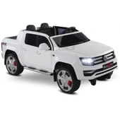BABYHOPE 441 QUATTRO 4X4 2x12V 9AH KUMANDALI AKÜLÜ ARABA BEYAZ - 1